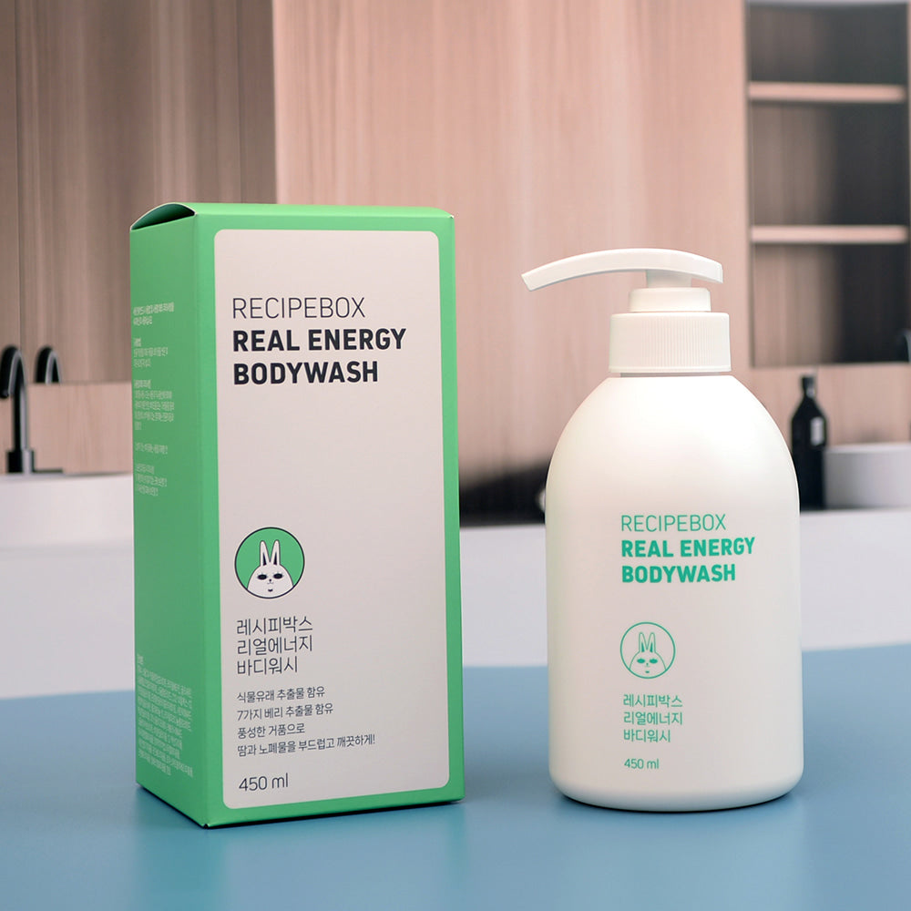 Recipebox Real Energy Kids Bodywash 兒童活力沐浴液 (450ml)