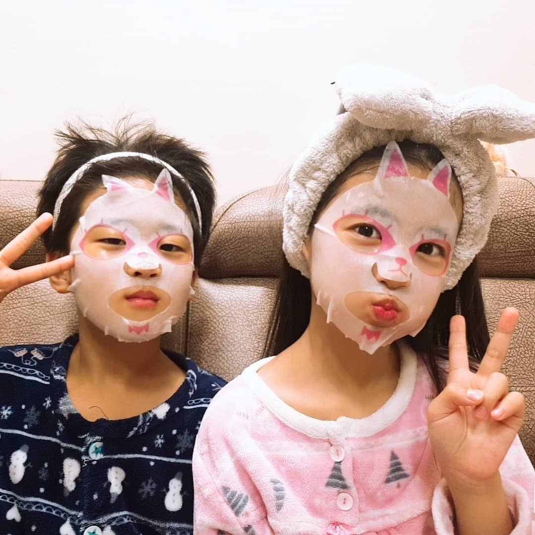 Recipebox Real Energy Kids Facial Mask Pack 兒童活力保濕盒裝面膜 (20g x 5)