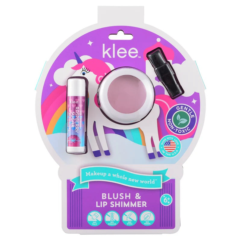 Klee Naturals - Xmas Edition - Natural Mineral Blush & Lip Shimmer Duo 聖誕版 - 天然礦物胭脂及唇蜜組合 (Joyful Dream)