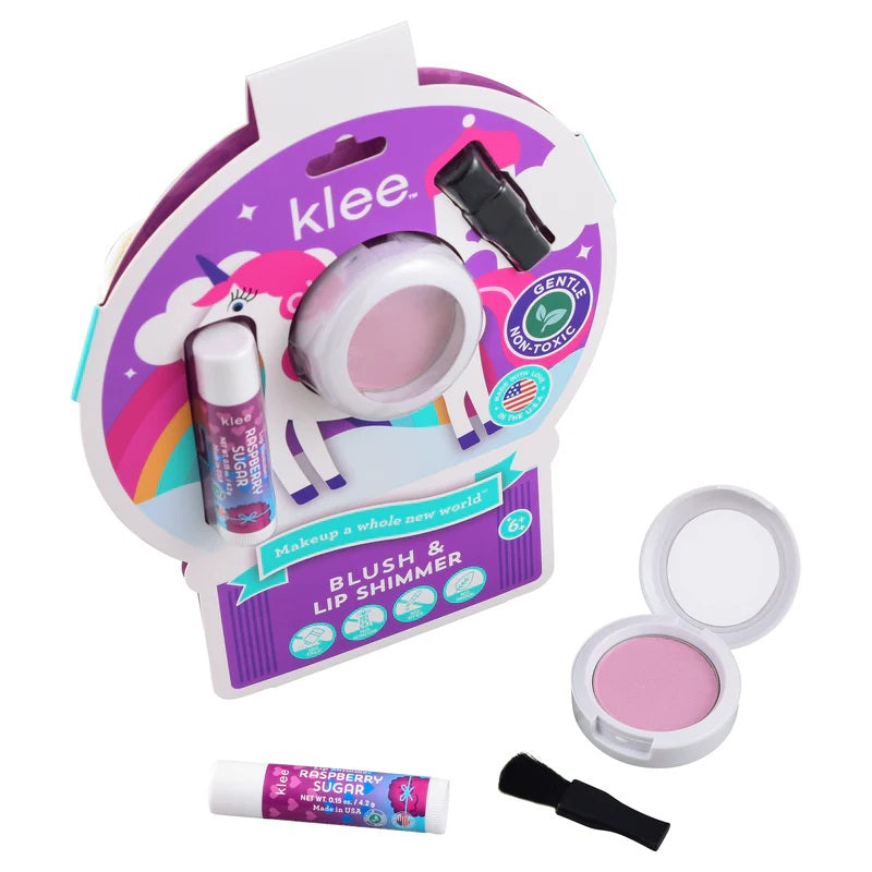 Klee Naturals - Xmas Edition - Natural Mineral Blush & Lip Shimmer Duo 聖誕版 - 天然礦物胭脂及唇蜜組合 (Joyful Dream)