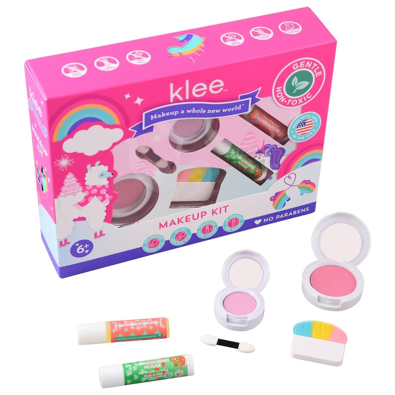 Klee Naturals - Xmas Edition - Natural Mineral Makeup & Fragrance Kit (4&