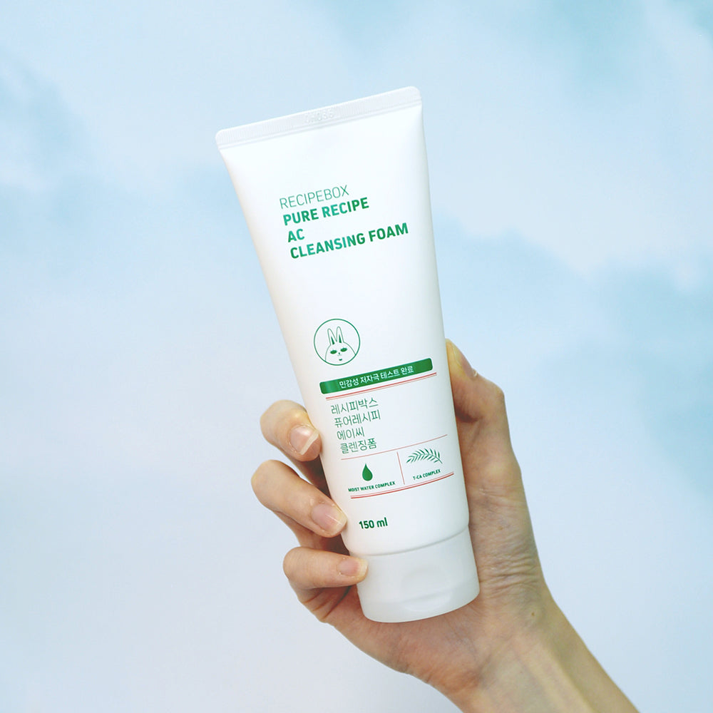 Recipebox Pure Recipe AC Cleansing Foam 祛痘抗敏修護潔面乳 (150ml)