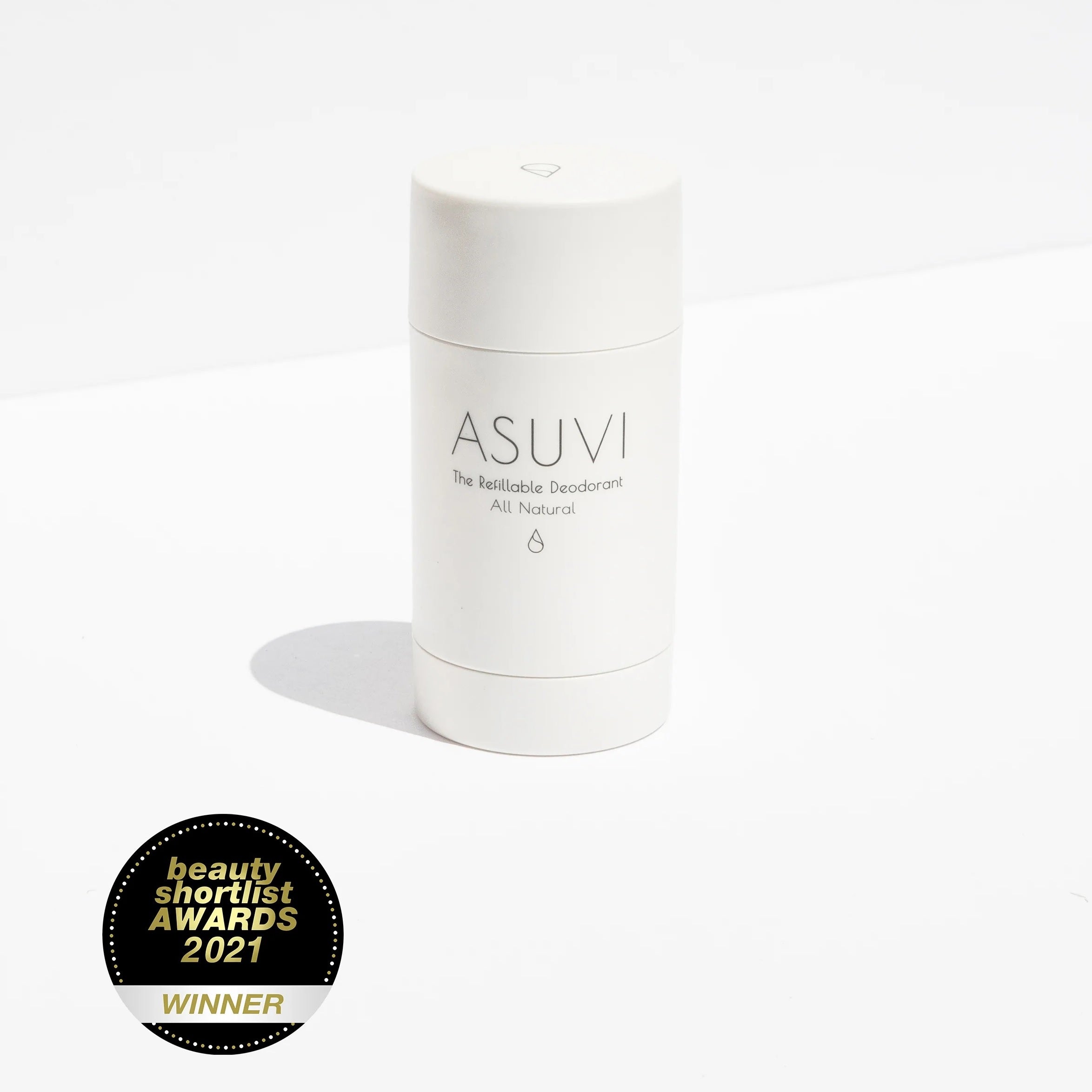 Asuvi Deodorant - Normal/Aqua+Earth 減汗香體膏 - 一般配方/舒心橘木調 65g