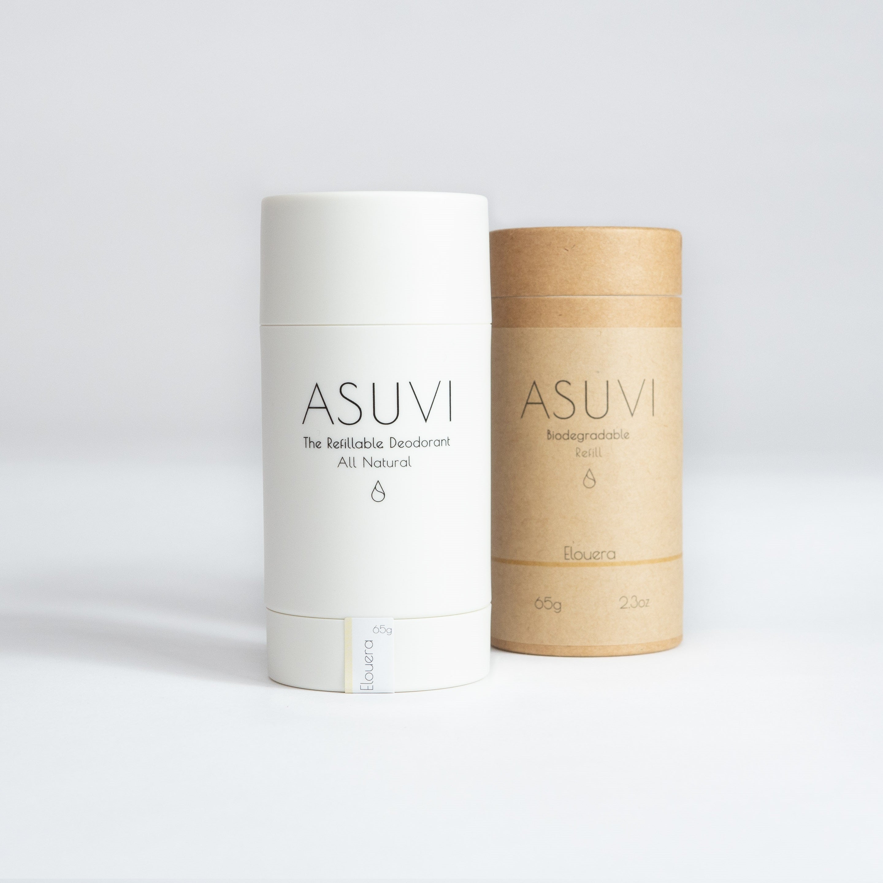 Asuvi Deodorant - Normal/Elouera 減汗香體膏 - 一般配方/清新柑橘調 65g
