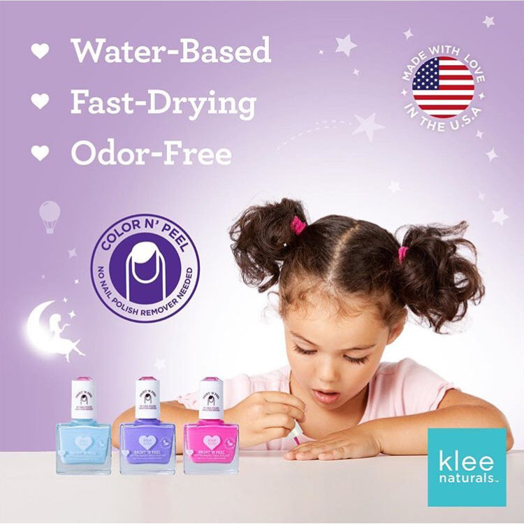 Klee Kids Water-based Peelable Nail Polish 兒童水溶性可撕除指甲油 10ml