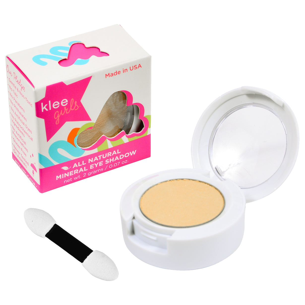 Klee Girls Eyeshadow Compact 天然礦物眼影粉餅 2g