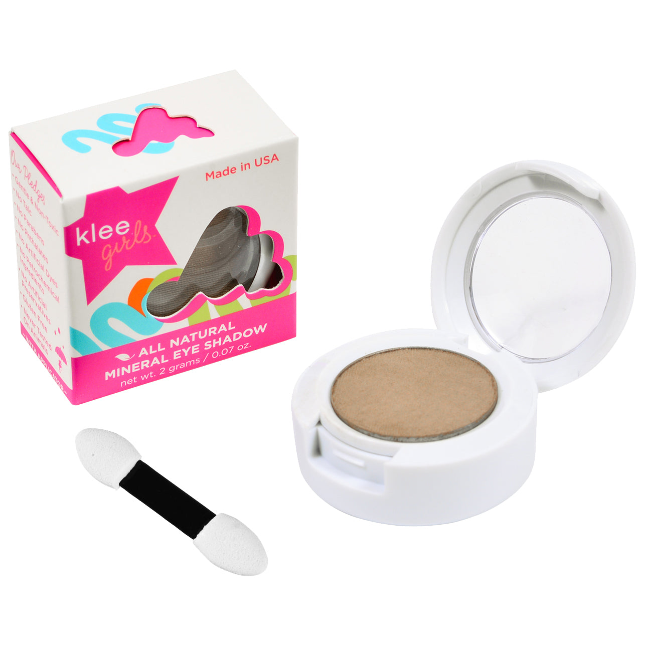 Klee Girls Eyeshadow Compact 天然礦物眼影粉餅 2g