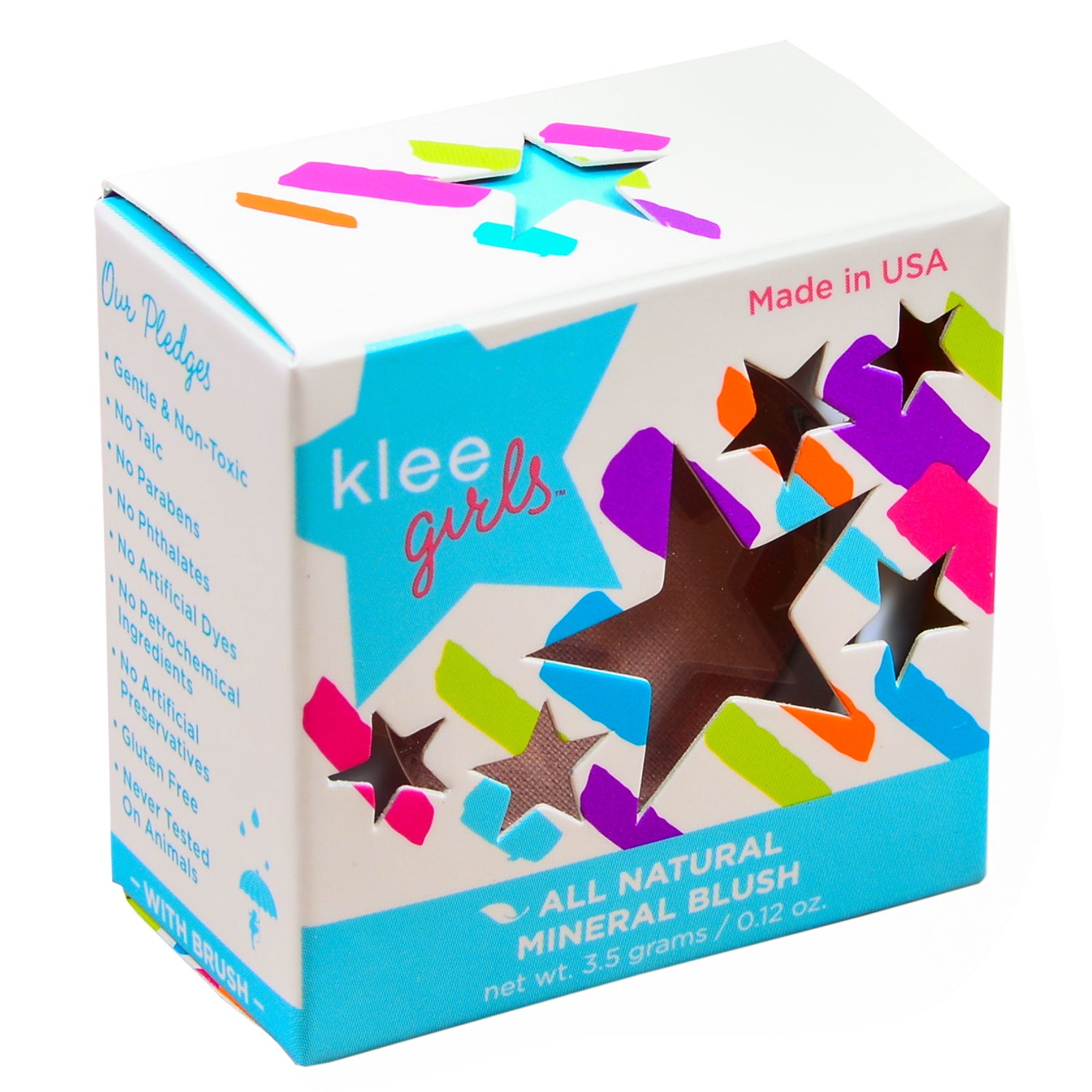 Klee Girls Blush Compact 天然礦物胭脂粉餅 3.5g