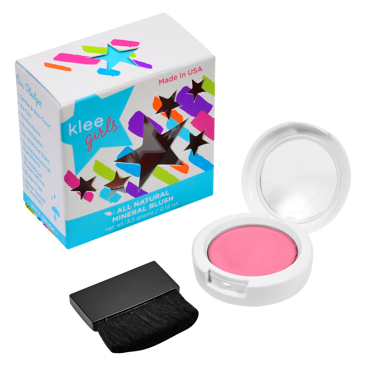 Klee Girls Blush Compact 天然礦物胭脂粉餅 3.5g