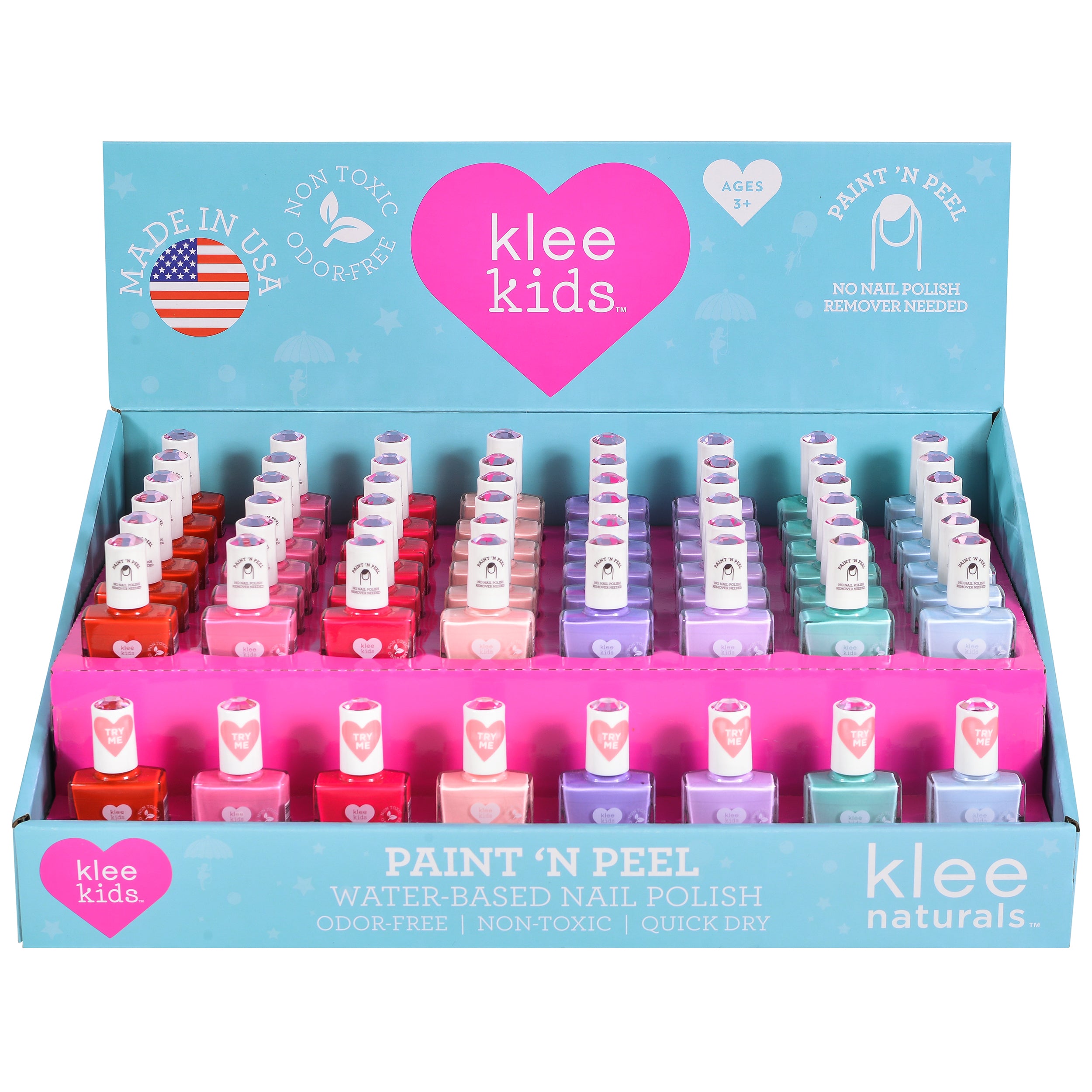 Klee Kids Water-based Peelable Nail Polish 兒童水溶性可撕除指甲油 10ml