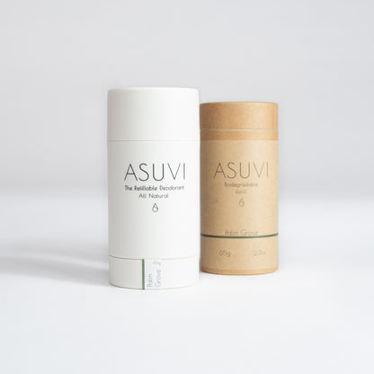 Asuvi Deodorant - Normal/Palm Grove 減汗香體膏 - 一般配方/甜美辛香調 65g