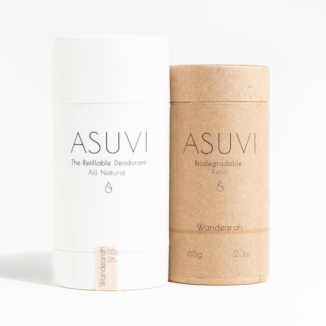 Asuvi Deodorant - Normal/Wandearah 減汗香體膏 - 一般配方/優雅花香調 65g