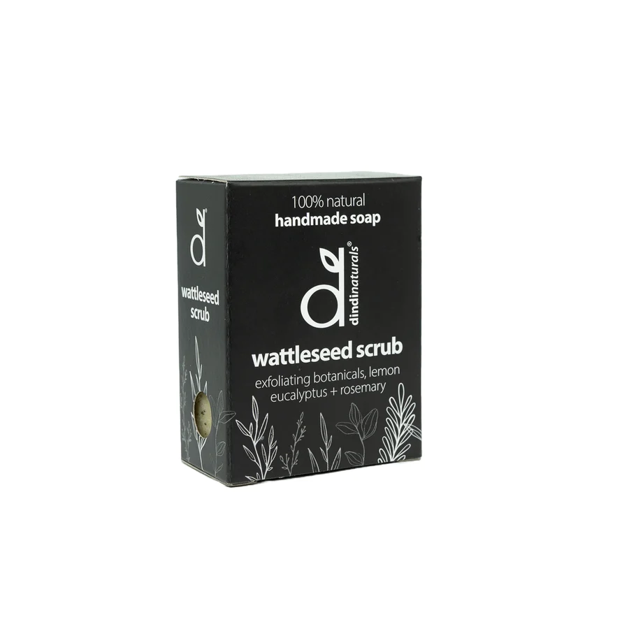 Dindi Soap Bar (Wattleseed) 金合歡籽去角質手工皂 110g