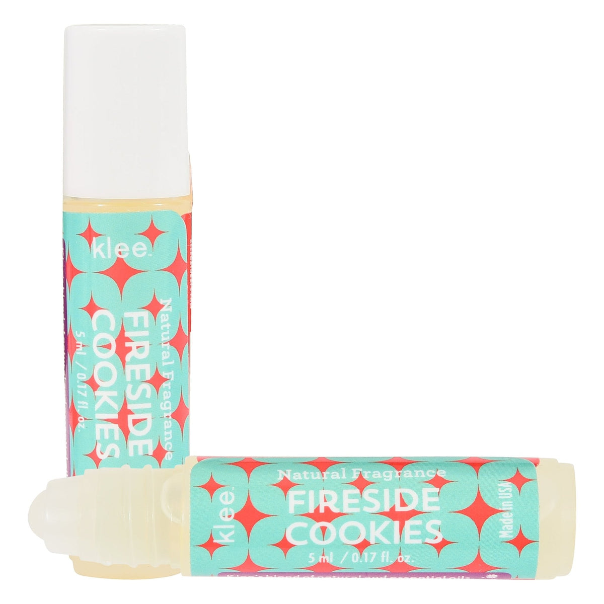 【Preorder ONLY 預購產品】Klee Naturals - Xmas Edition - Natural Lip Shimmer &amp; Natural Fragrance Duo 聖誕版 - 天然閃色唇蜜 + 天然香水組合 (Firewood Cookies)