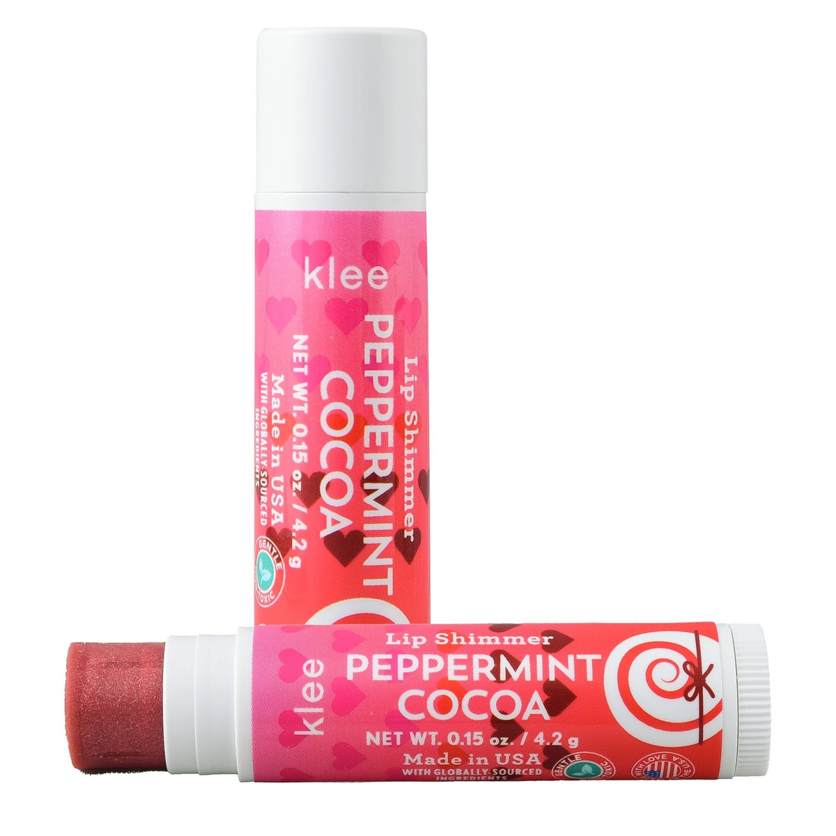 【Preorder ONLY 預購產品】Klee Naturals - Xmas Edition - Natural Lip Shimmer &amp; Nail Polish Duo 聖誕版 - 天然閃色唇蜜 + 指甲油組合 (Angels&