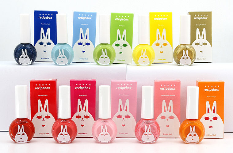 Recipebox Water-based Easy Peel Nail Polish 兒童水溶性易撕除指甲油 10ml