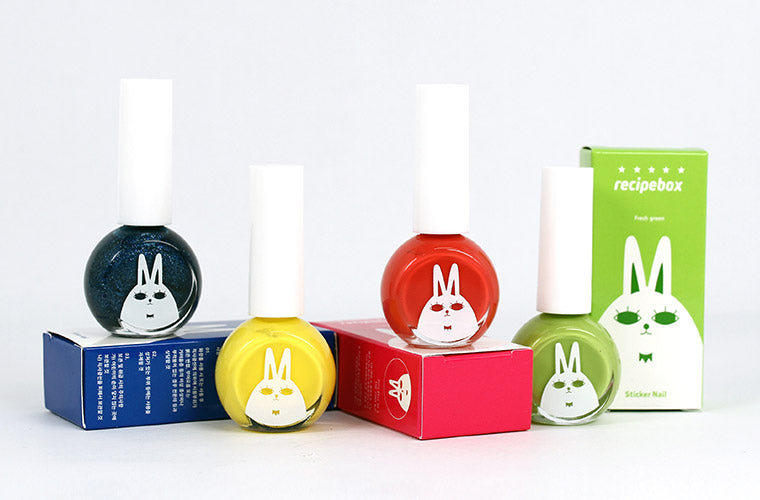 Recipebox Water-based Easy Peel Nail Polish 兒童水溶性易撕除指甲油 10ml