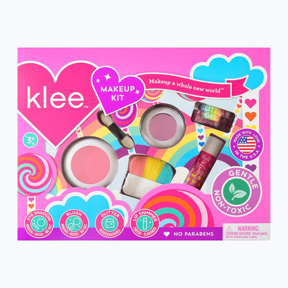 Klee Mineral Makeup 4PC Kit (Breeze Does It) 天然礦物彩妝4件組合 (微風輕飄)