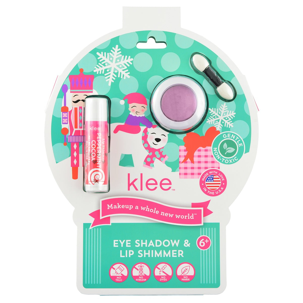 Klee Naturals - Xmas Edition - Natural Mineral Eyeshadow &amp; Lip Shimmer Duo 聖誕版 - 天然礦物眼影及唇蜜組合 (Carol Twinkle)