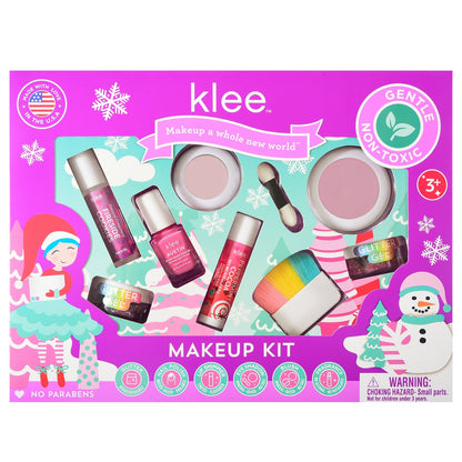 Klee Naturals - Xmas Edition - Natural Mineral Deluxe Makeup Kit 聖誕版 - 華麗彩妝香水組合7件組合 (Holiday Giggles)