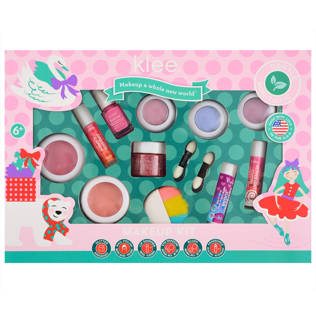 Klee Naturals - Xmas Edition - Natural Mineral Ultra Deluxe Makeup Kit 聖誕版 - 極致華麗彩妝香水組合10件組合 (Joy Aplenty)