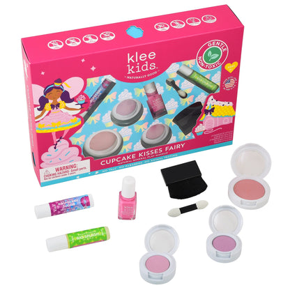Klee Kids Deluxe Makeup 6PC Kit (Cupcake Kisses Fairy) 天然礦物彩妝香水組合 (甜點精靈)