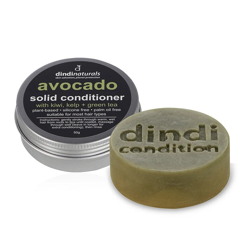 Dindi Solid Conditioner (Avocado) 牛油果護髮餅 (輕盈保濕) 50g