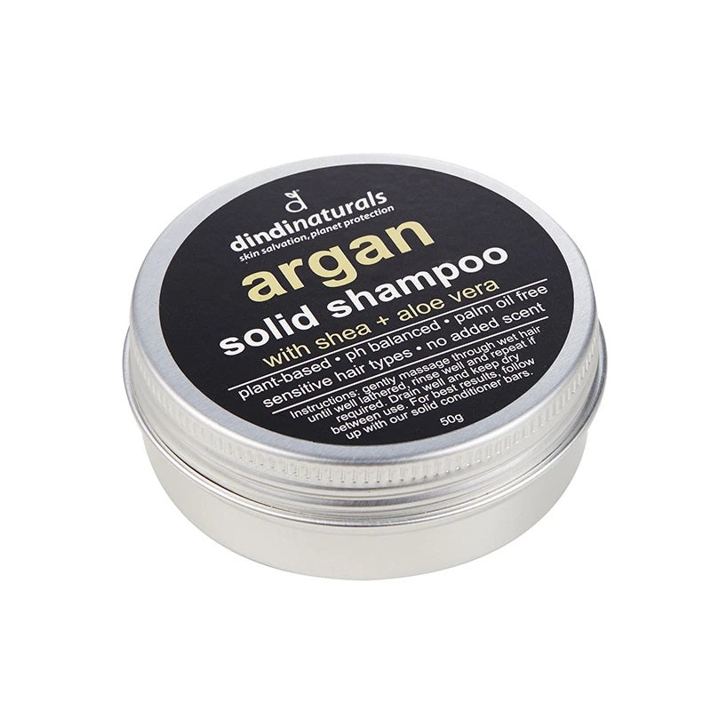 Dindi Solid Shampoo (Argan Unscented) 堅果油洗髮餅 (止痕抗敏) 50g