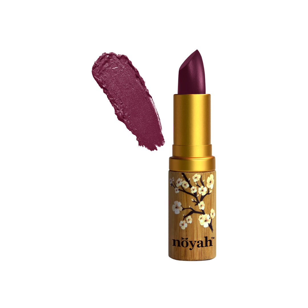 Noyah Lipstick (Currant News) 唇天然唇膏 (葡萄紫玫) 4.5g