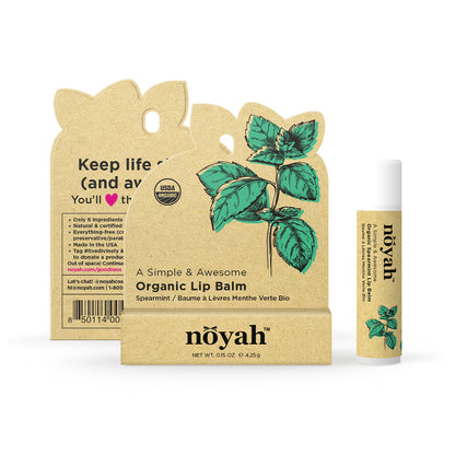 Noyah Lip Balm (Spearmint) 有機潤唇膏 (綠薄荷) 4.25g