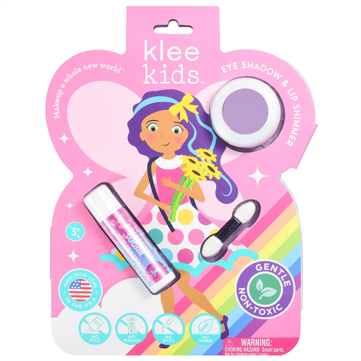 【Preorder ONLY 預購產品】Klee Kids Eyeshadow+Lip Shimmer Set (Peyton&