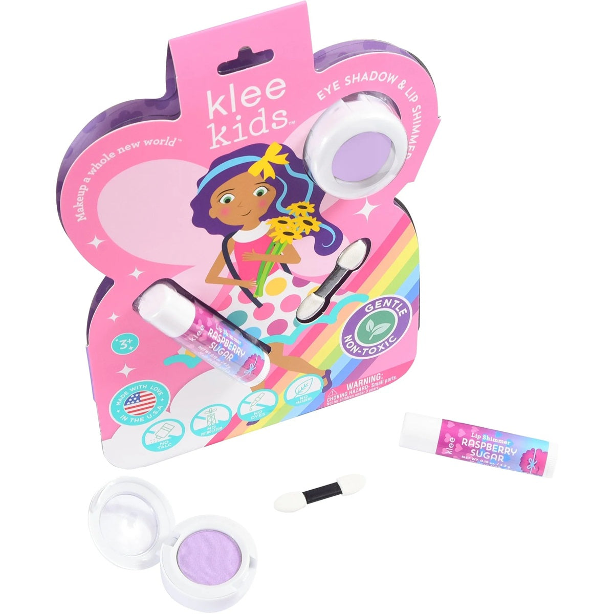 【Preorder ONLY 預購產品】Klee Kids Eyeshadow+Lip Shimmer Set (Peyton&