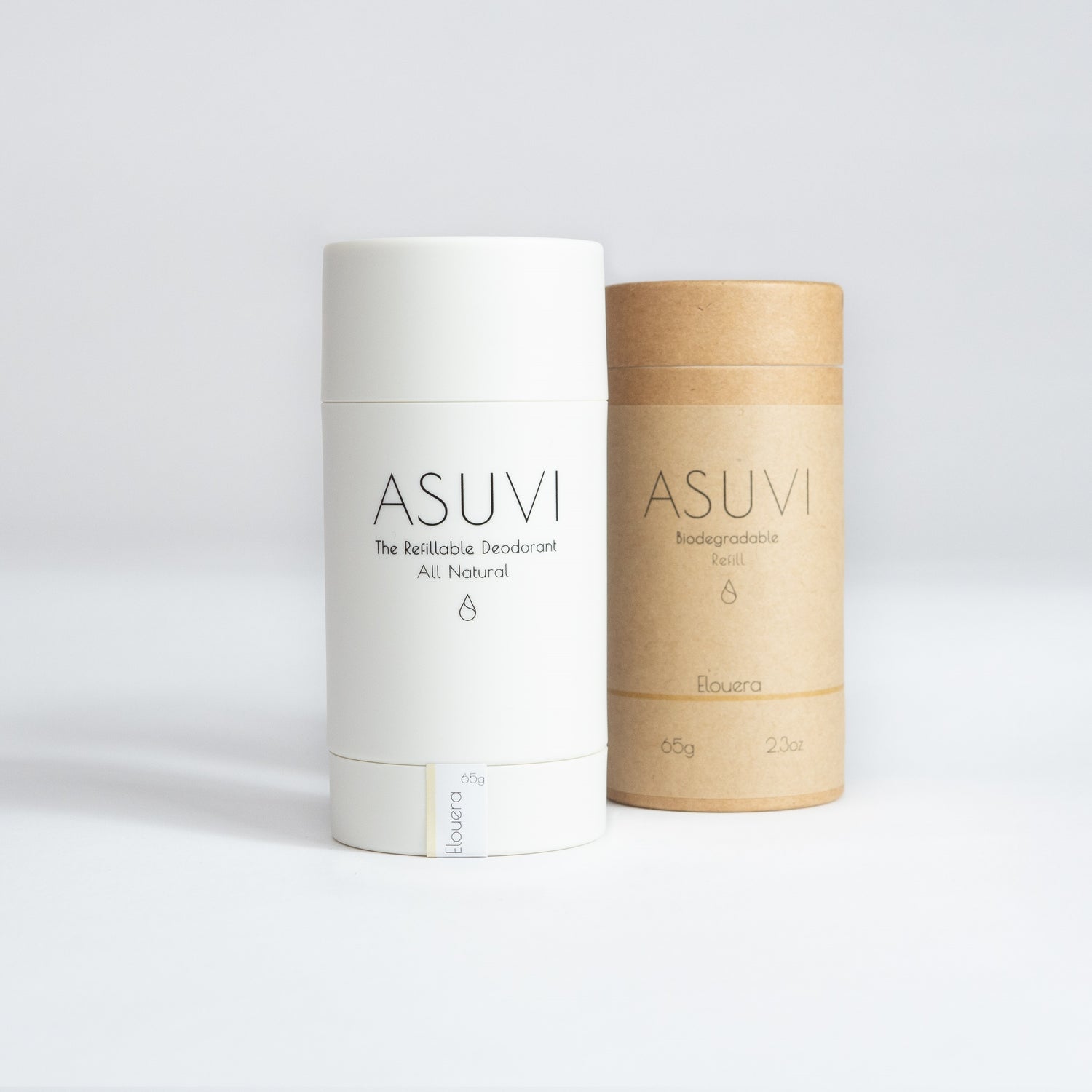 Asuvi Deodorant - Normal/Elouera 減汗香體膏 - 一般配方/清新柑橘調 65g