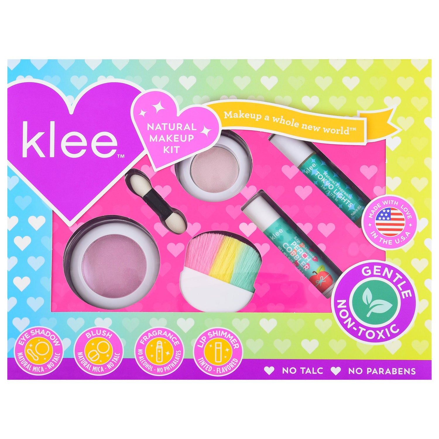 Klee Naturals Makeup 4PC Kit (Sweet On You) 天然礦物彩妝香水4件組合 (甜美姐兒)