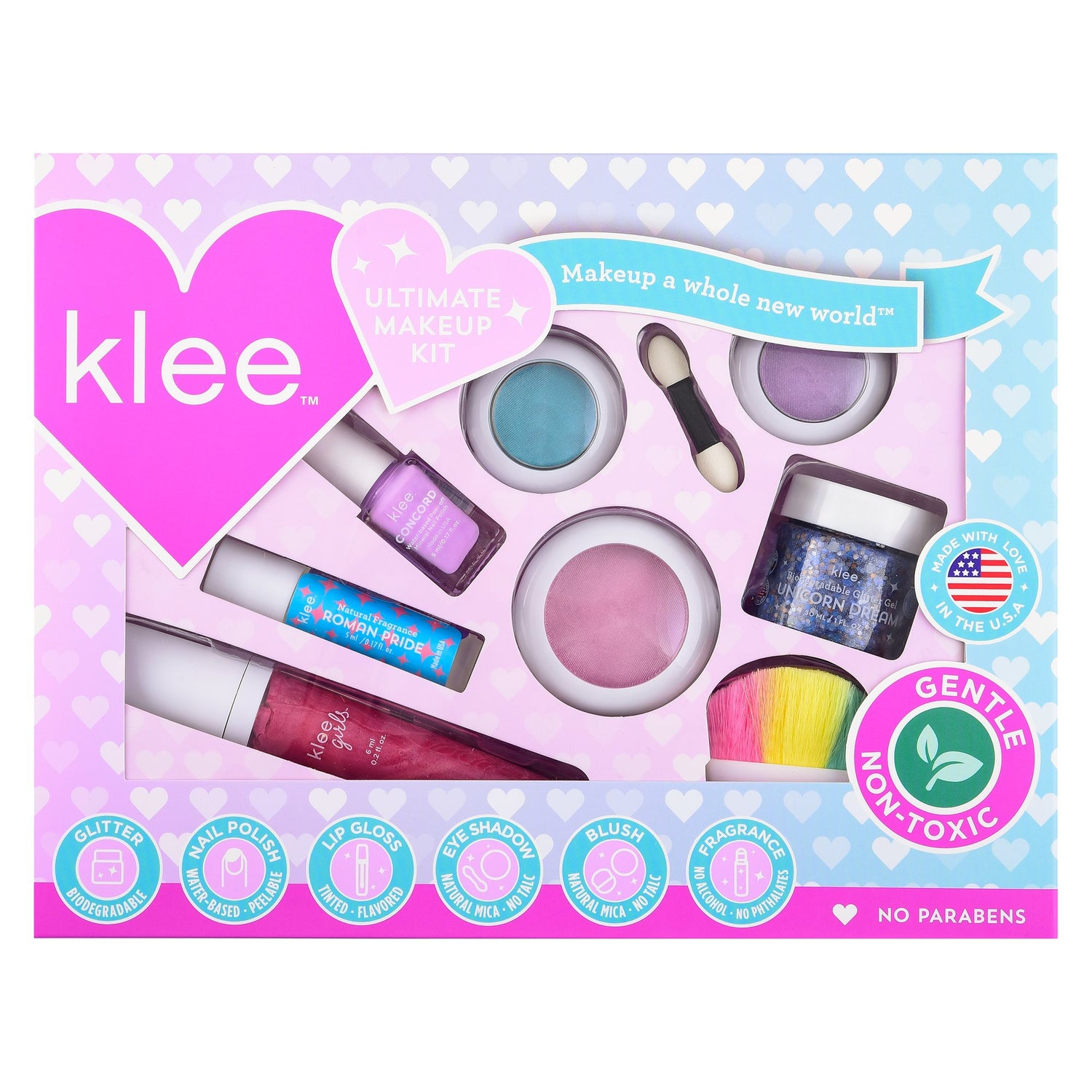 Klee Naturals Ultimate Makeup 7PC Kit (For The Win) 完美彩妝香水7件組合 (完勝組合)