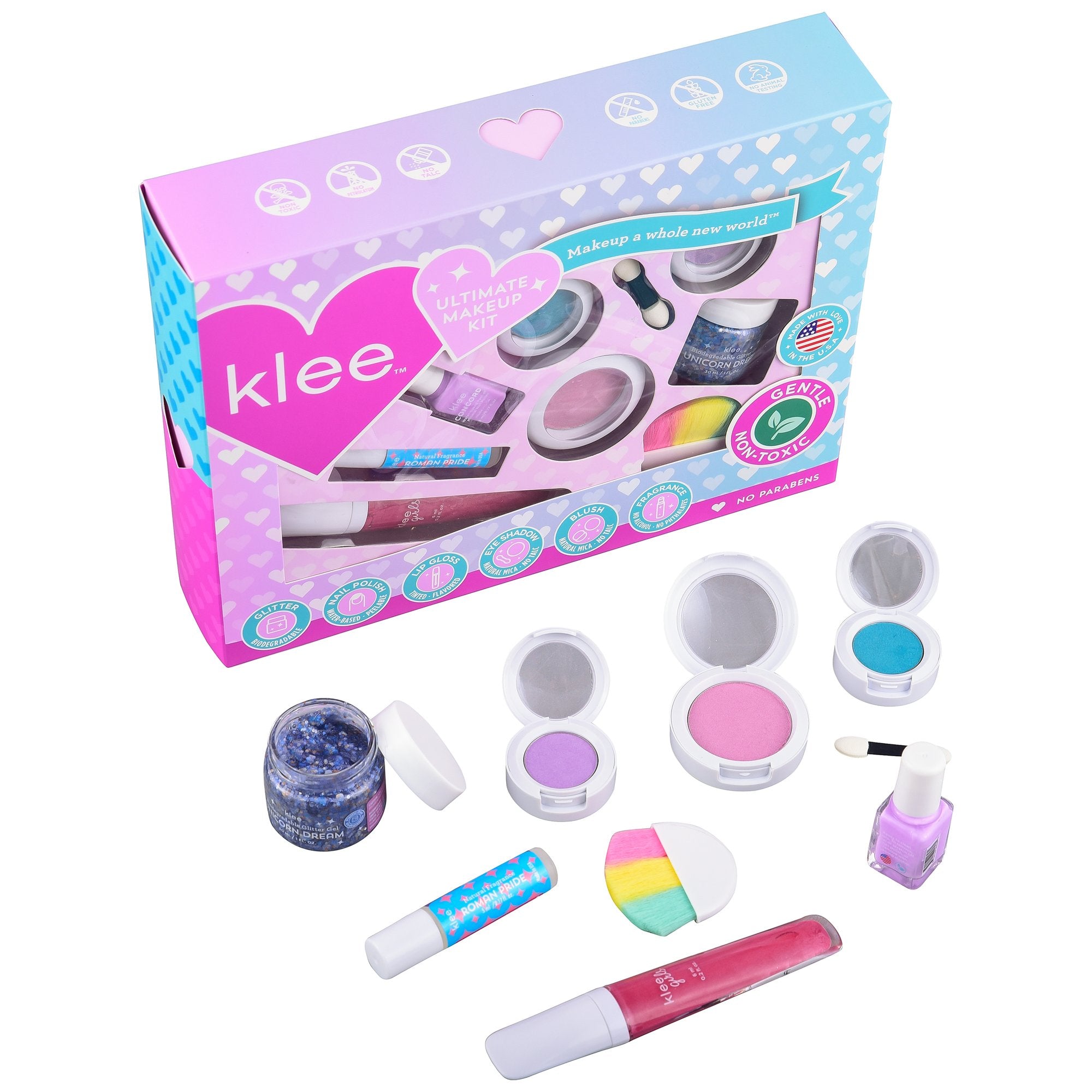 Klee Naturals Ultimate Makeup 7PC Kit (For The Win) 完美彩妝香水7件組合 (完勝組合)