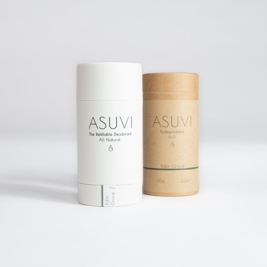 Asuvi Deodorant - Normal/Palm Grove 減汗香體膏 - 一般配方/甜美辛香調 65g