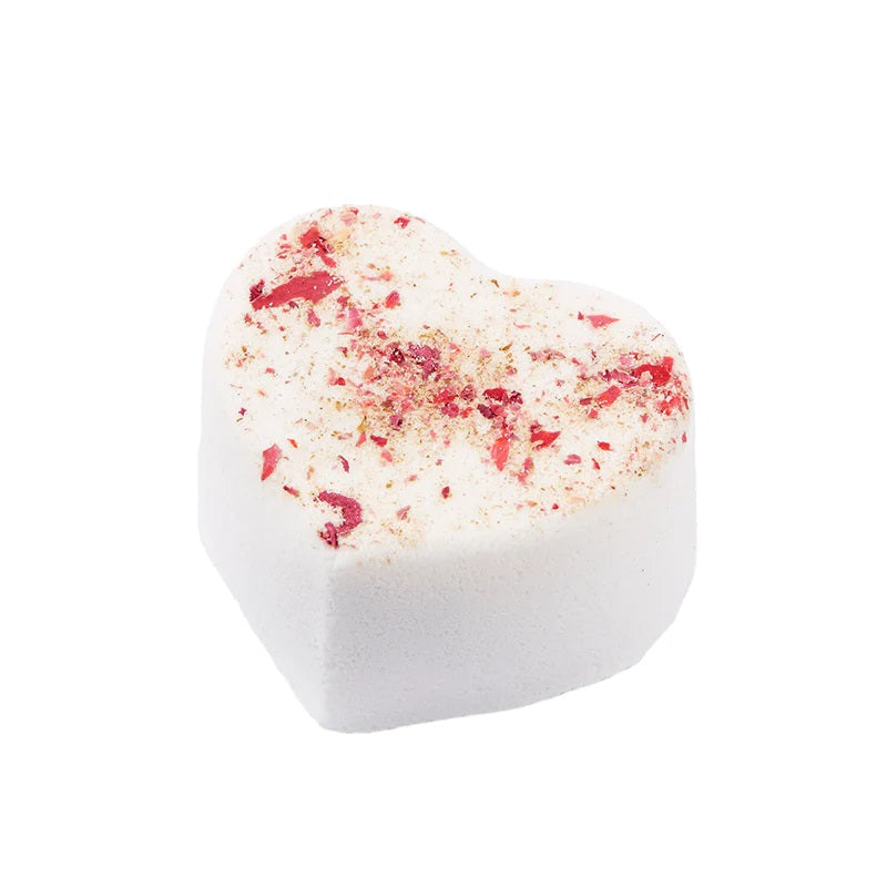 Dindi Bath Bomb Heart (Rose Geranium) 心型浸浴球 (玫瑰天竺葵)