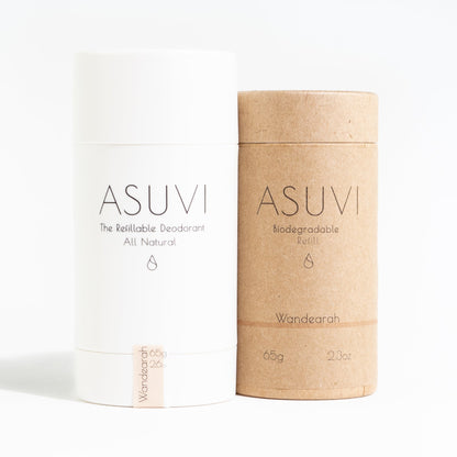 Asuvi Deodorant - Normal/Wandearah 減汗香體膏 - 一般配方/優雅花香調 65g